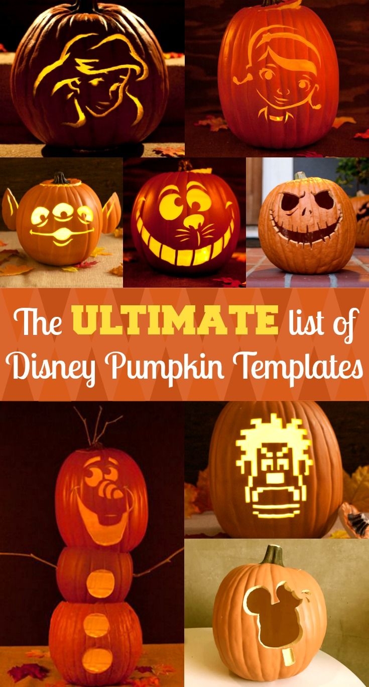 Disney Pumpkin Carving Templates Free Printable