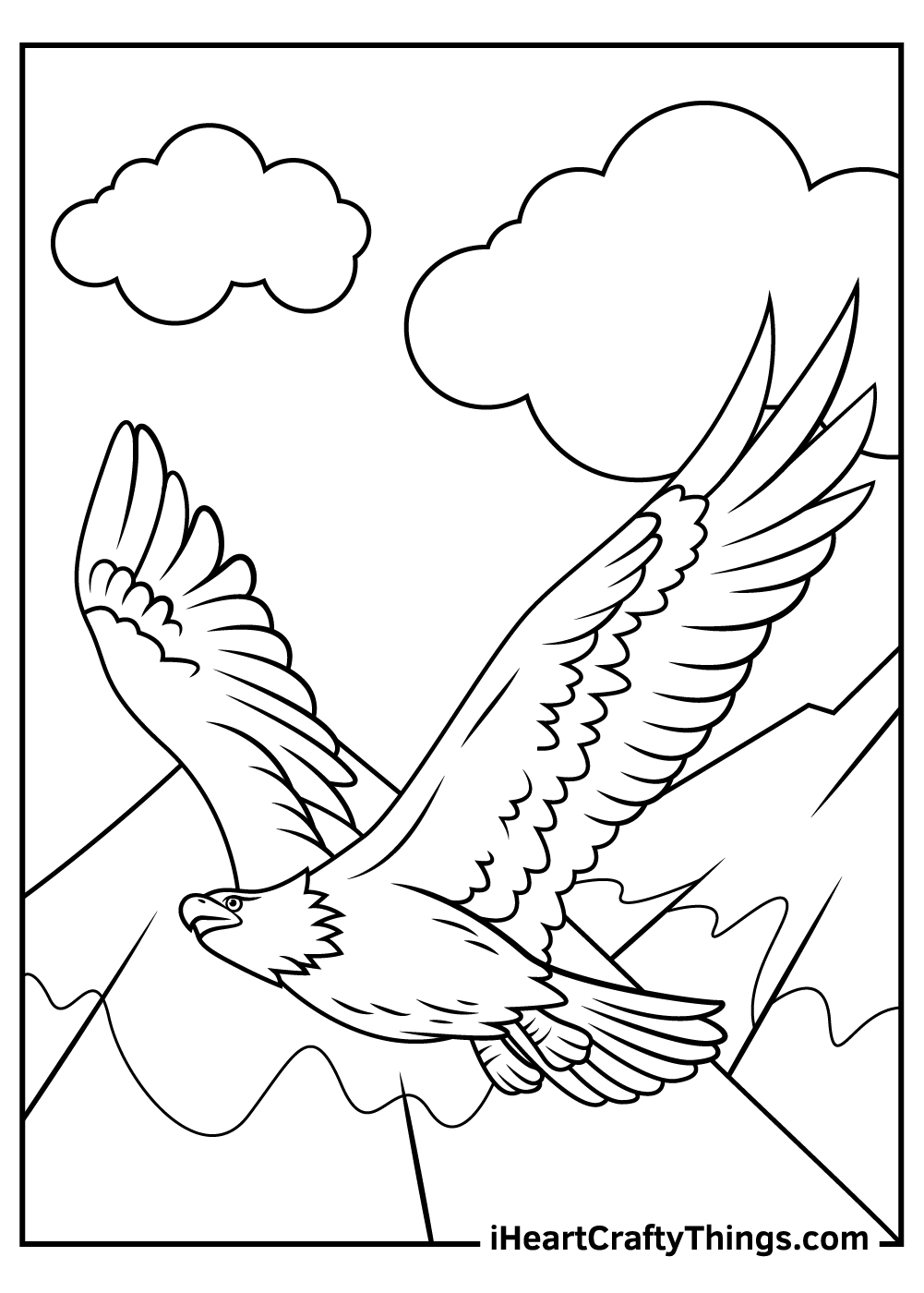 15 Bald Eagle Coloring Pages 100 Free To Download Print 