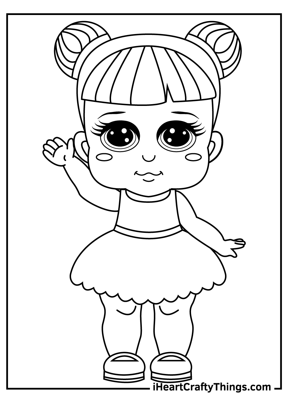 15 Dolls Coloring Pages 100 Free Printables 