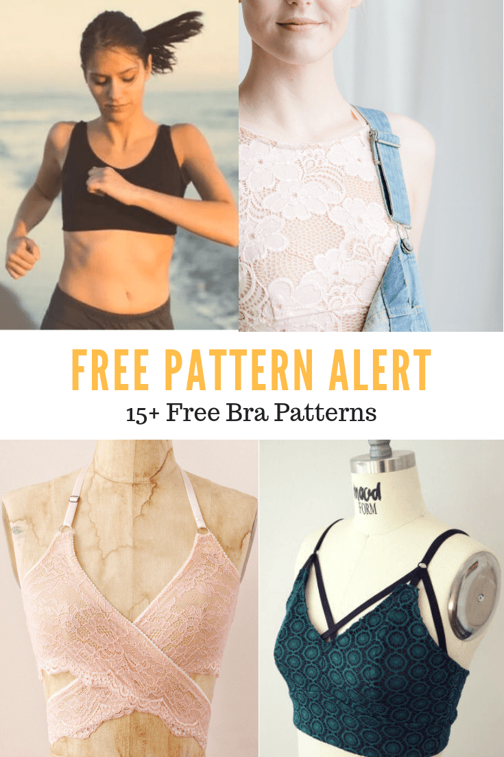 15 Free Printable Sewing Patterns For Women Bra On The Cutting Floor Printable Pdf Sewing Patterns And Tutorials For Women