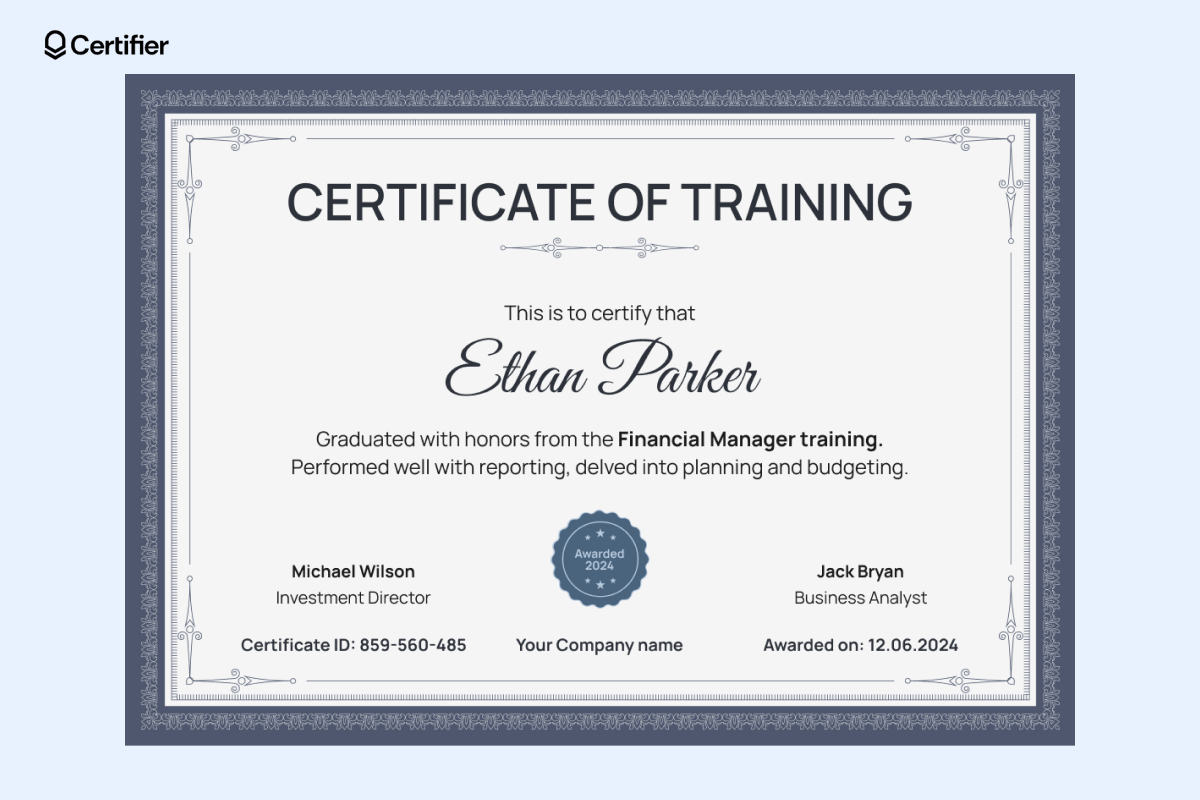 15 Safety Training Certificate Template Examples To Edit