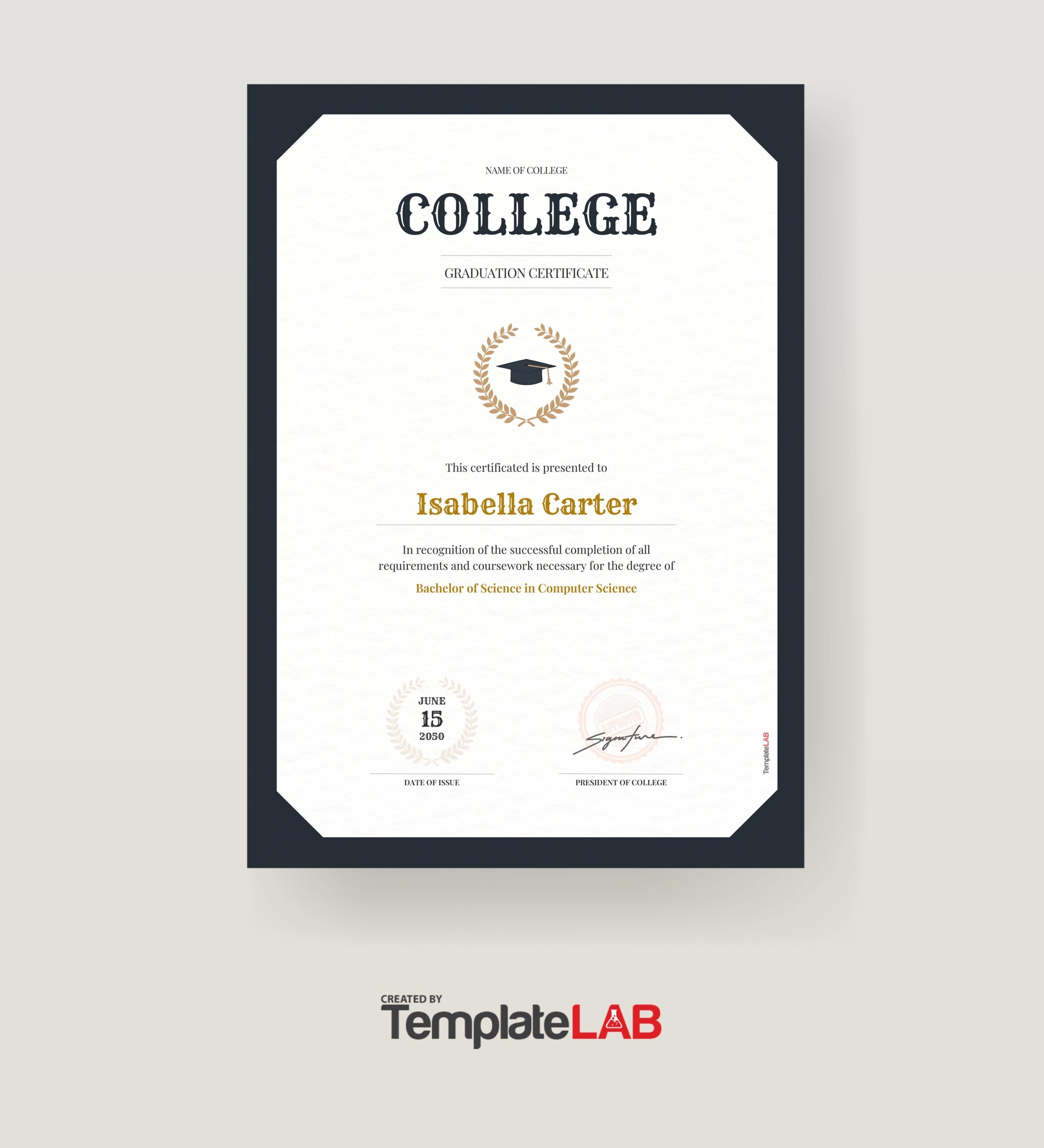 18 Free Graduation Certificate Templates Printable TemplateLab