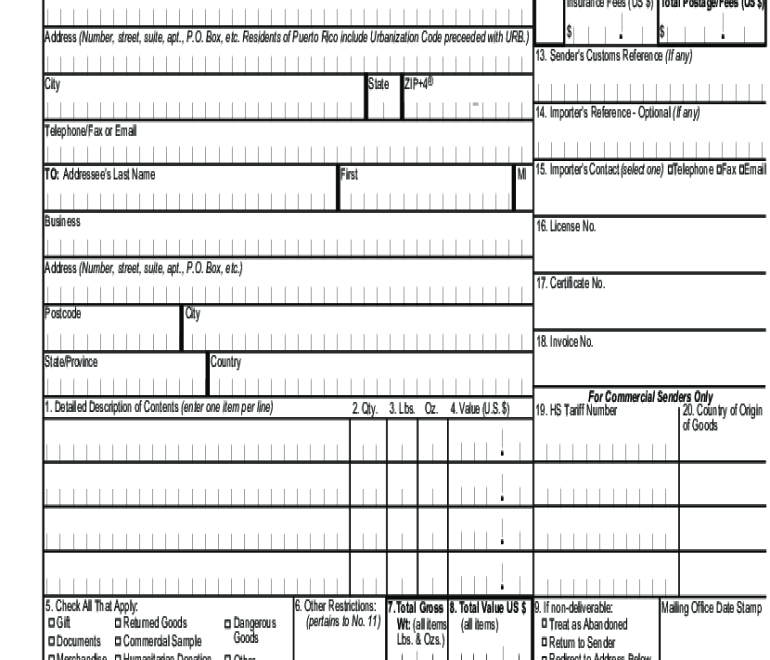 2013 2025 Form USPS PS 2976 A Fill Online Printable Fillable Blank PdfFiller