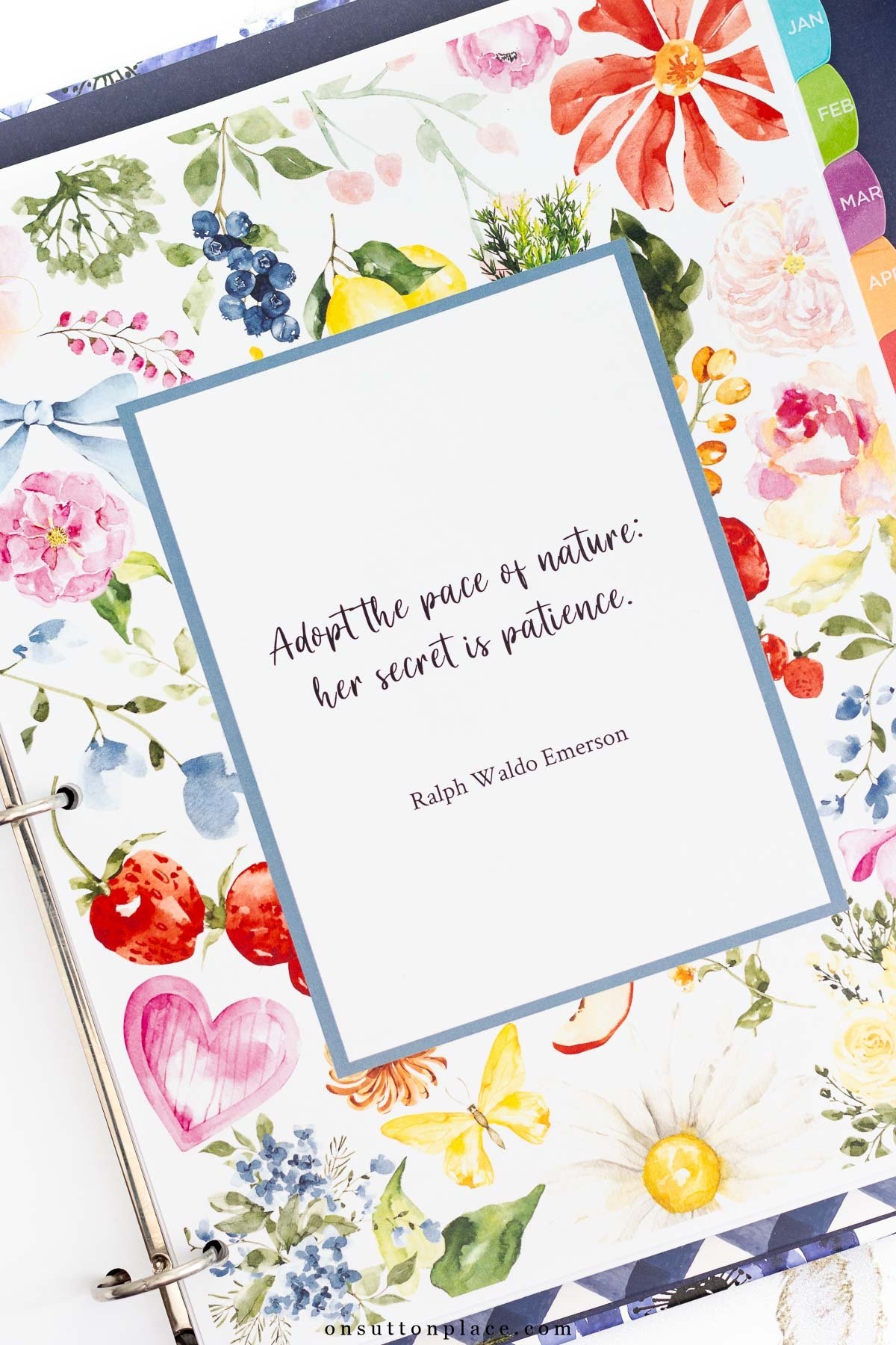 2025 Free Printable Calendar With Planner Pages On Sutton Place