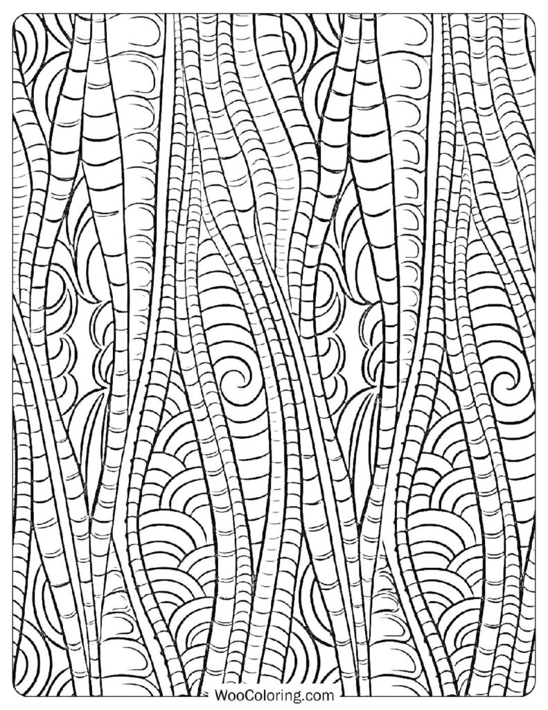 22 Pattern Coloring Pages Free PDF To Print Woo Coloring