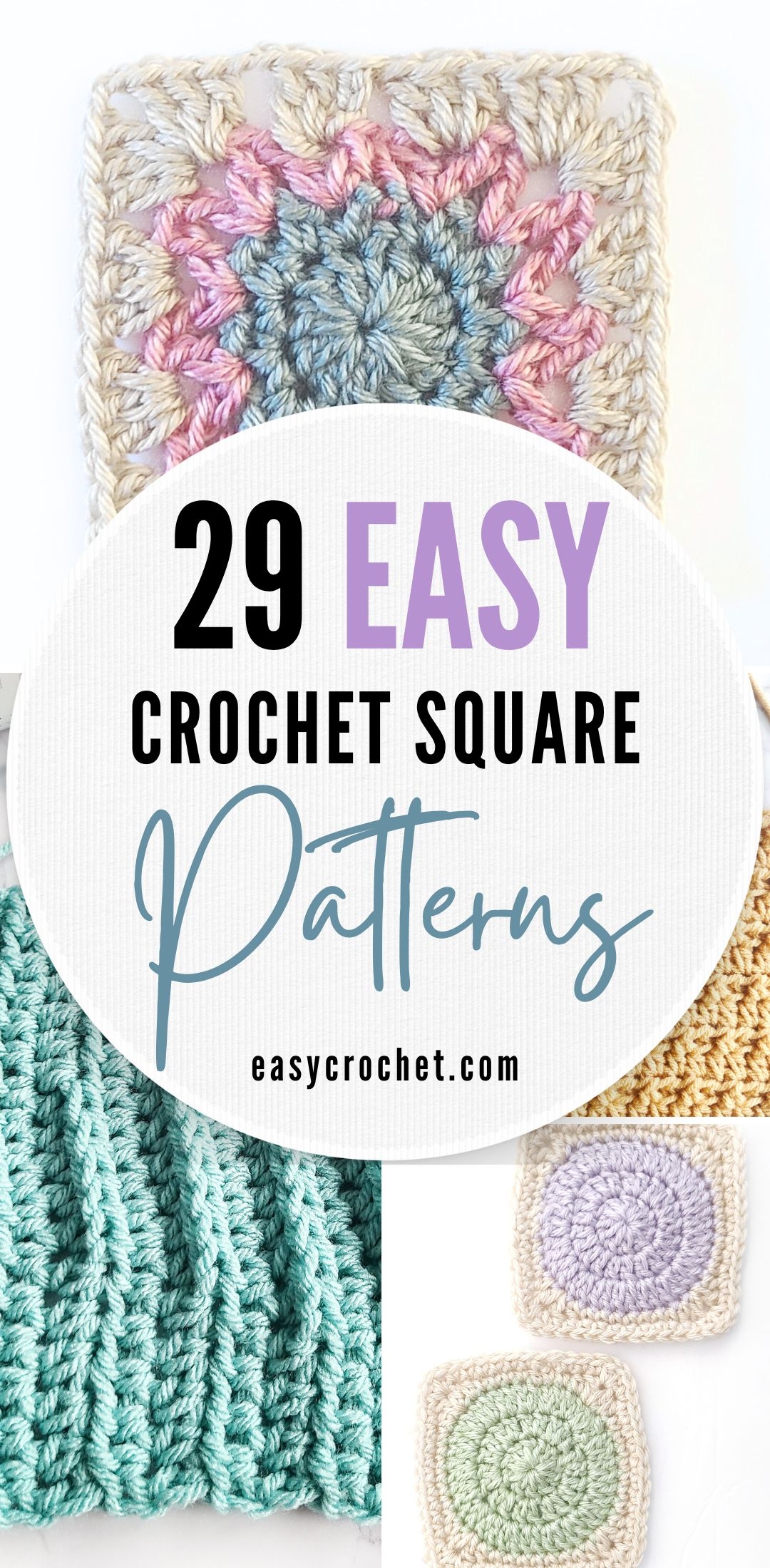 Free Printable Light Weight Crochet Granny Square Patterns