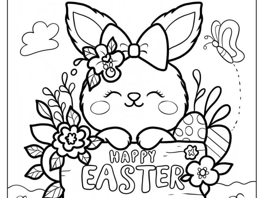 300 Easter Coloring Pages Free PDF Printables