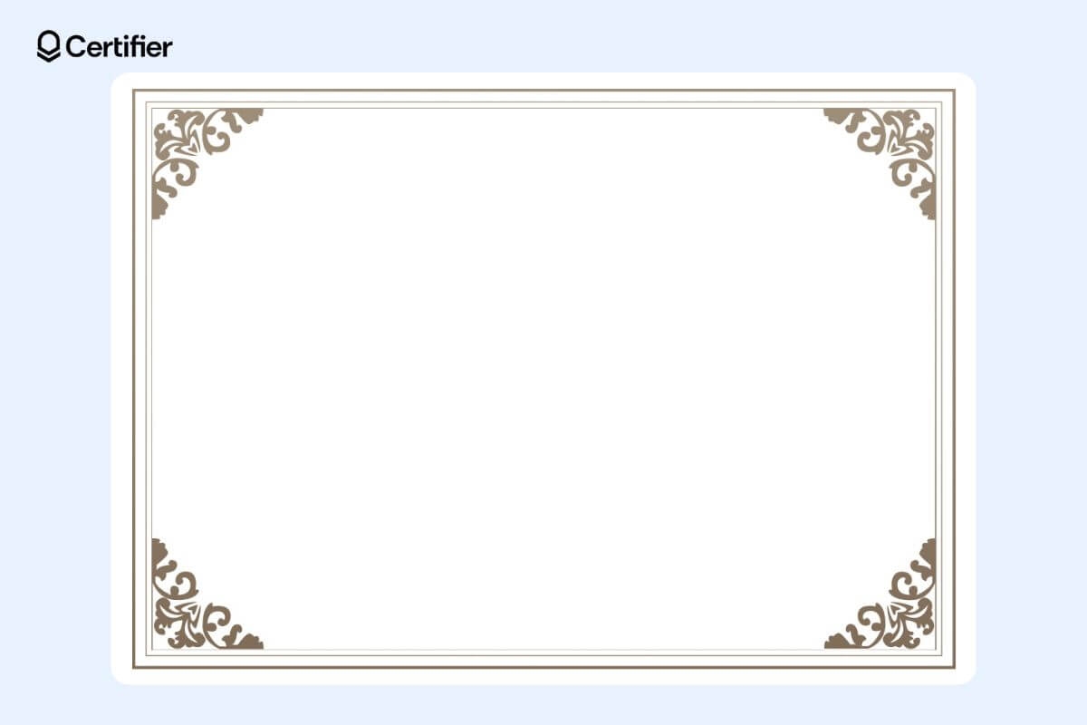 33 Free Certificate Borders To Download Worksheets Library