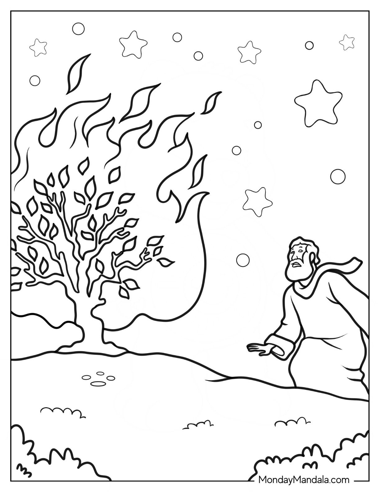 34 Moses Coloring Pages Free PDF Printables 