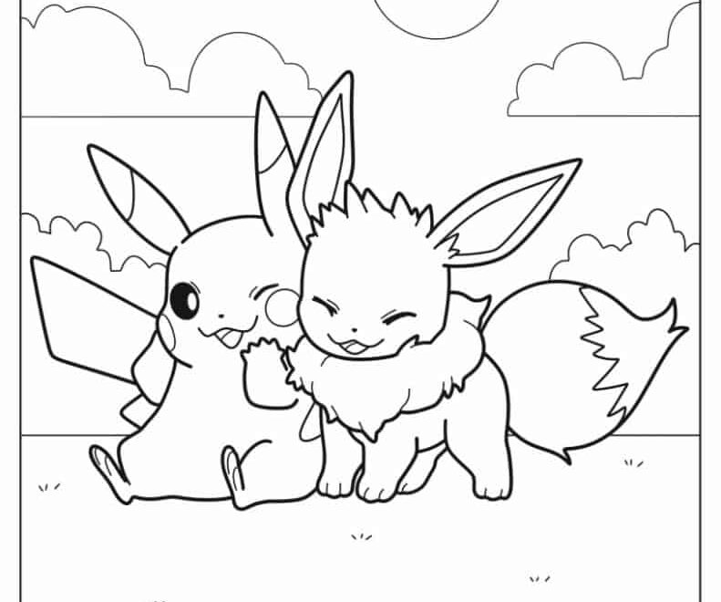 38 Pikachu Coloring Pages Free PDF Printables
