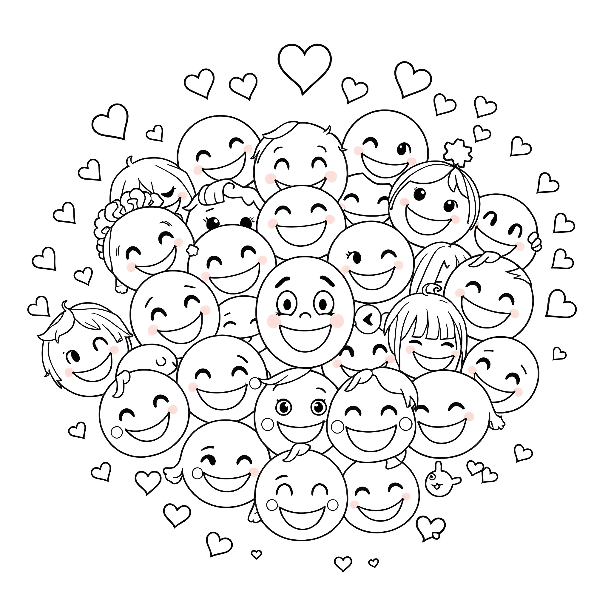 4 Best Emoji Coloring Pages Free Printable PDFs 