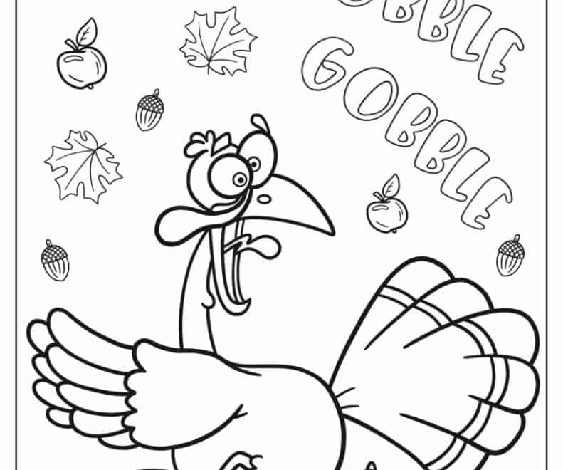 50 Thanksgiving Coloring Pages Free PDF Printables