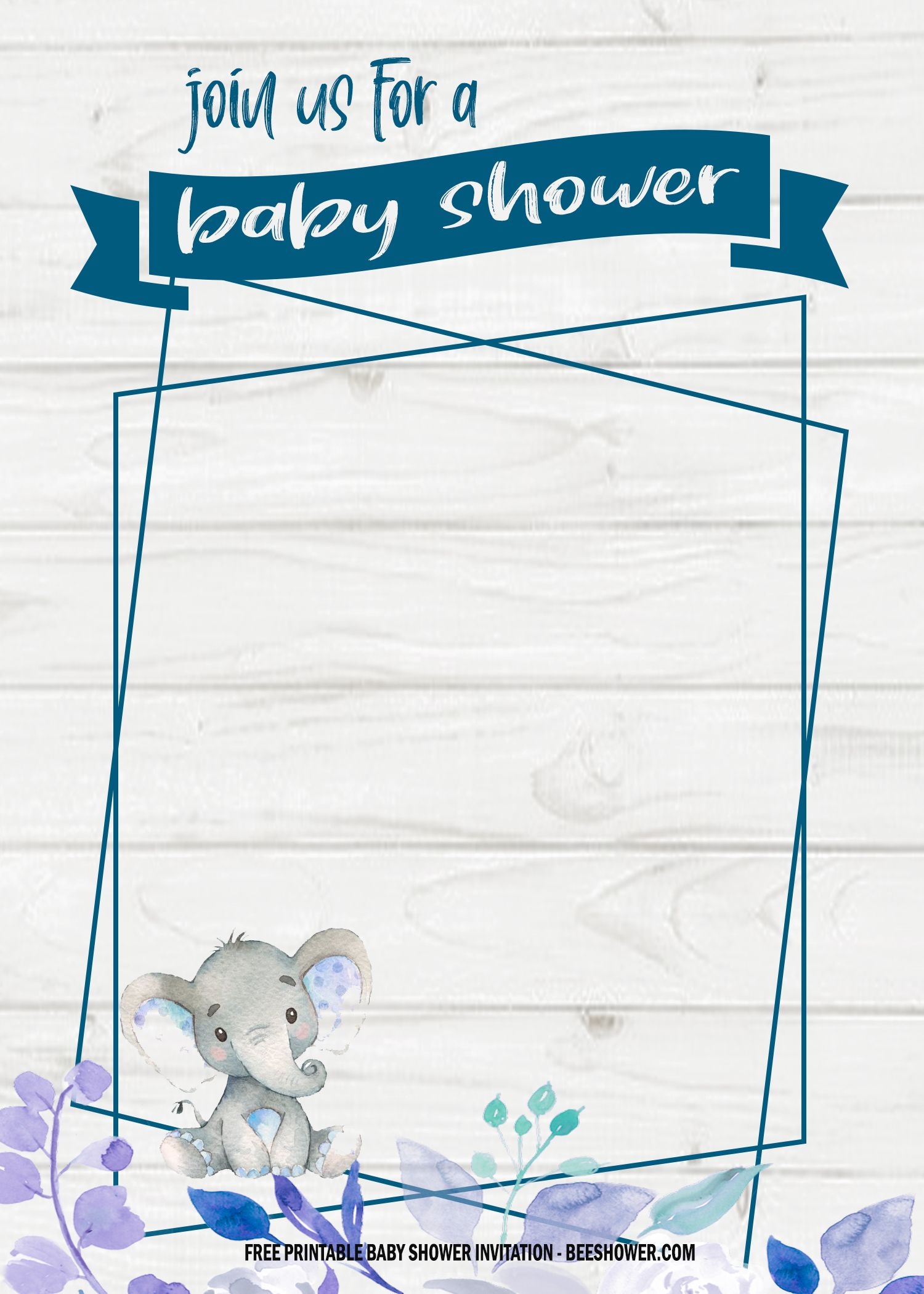 Free Printable Baby Shower Invitations For Boys