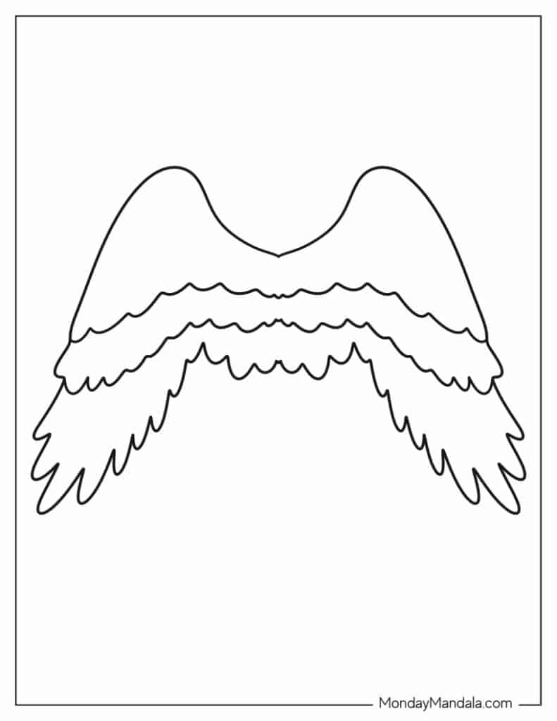 60 Angel Templates Free PDF Printables 