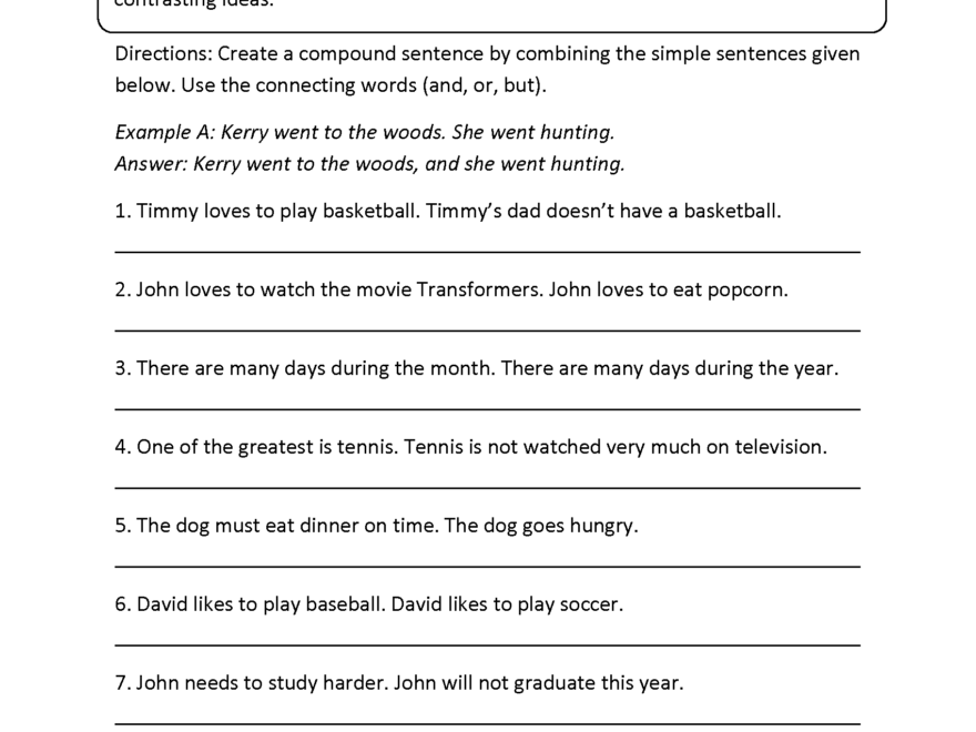7th Grade Common Core Language Worksheets