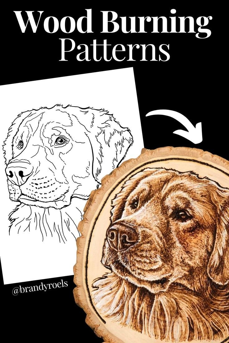 A Book Of Unique Traceable Patterns For Wood Burning Artists