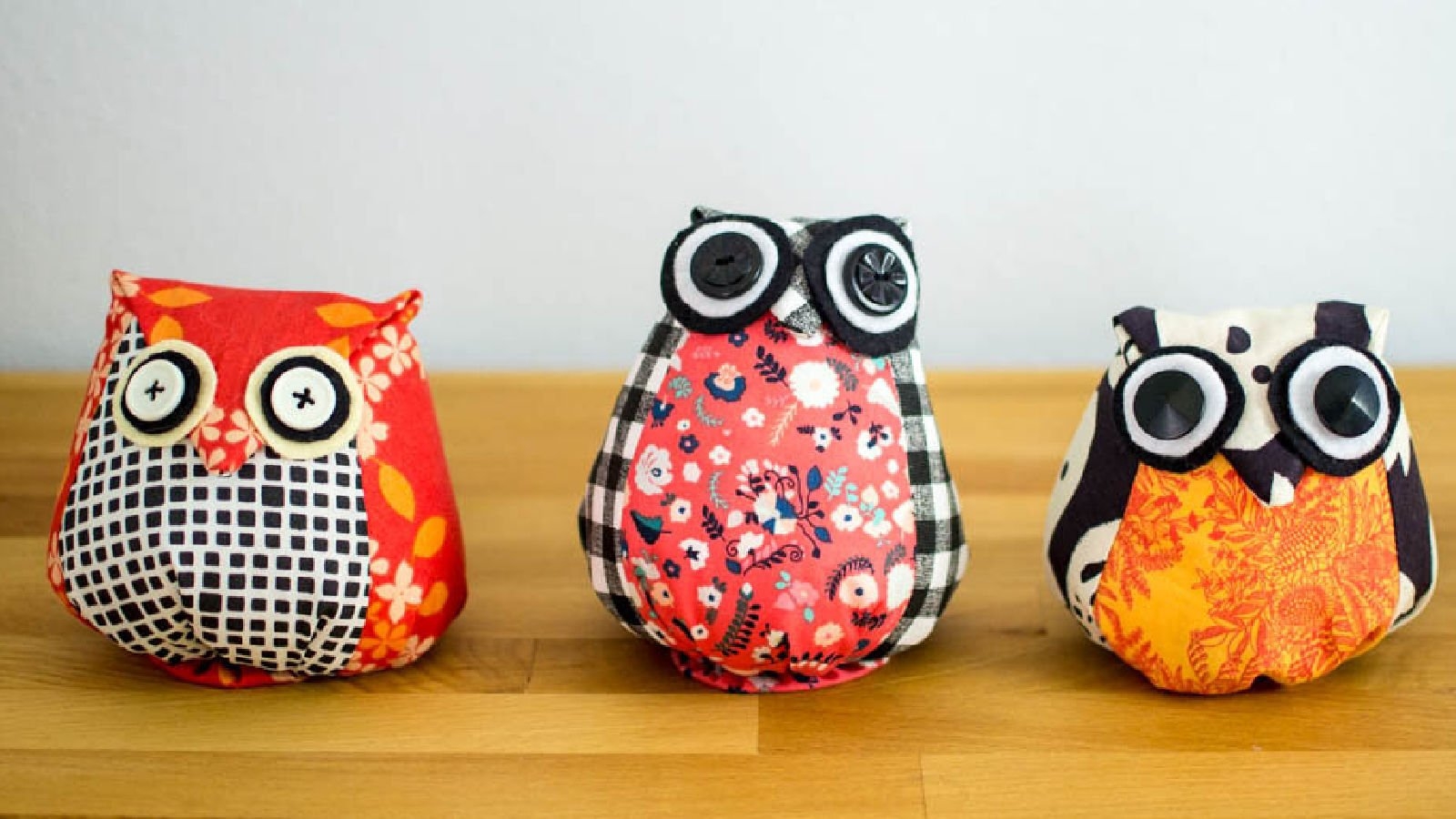 Adorable Owls Free Sewing Pattern Tutorial