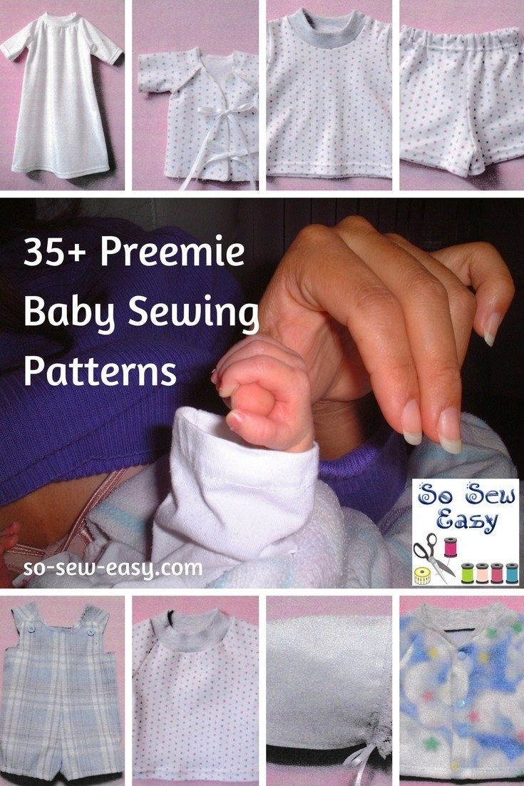 Baby Patterns To Sew 35 Preemie Ba Sewing Patterns Projects So Sew Easy Figswoodfiredbistro