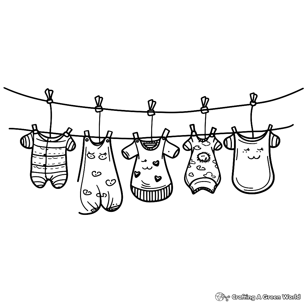 Baby Shower Coloring Pages Free Printable 