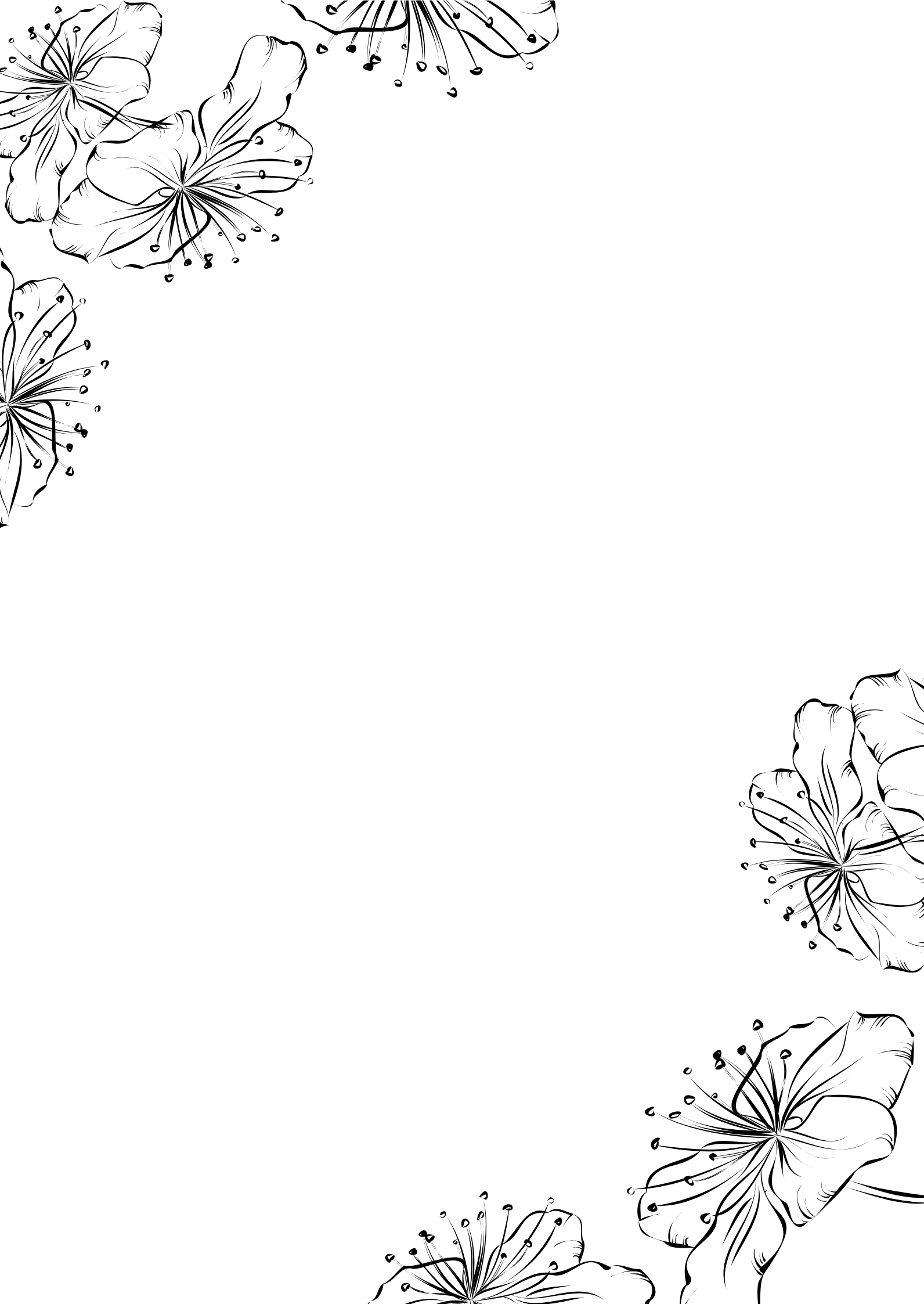 Black And White Page Border In Illustrator Word Google Docs Download Template