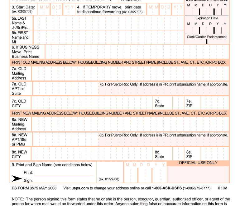 Change Of Address Online Fill Online Printable Fillable Blank PdfFiller