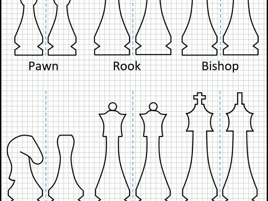 Chess Pieces Looking For FREE Chess Pieces Patterns Free Printables Monograms Design Tools Patterns DIY Projects