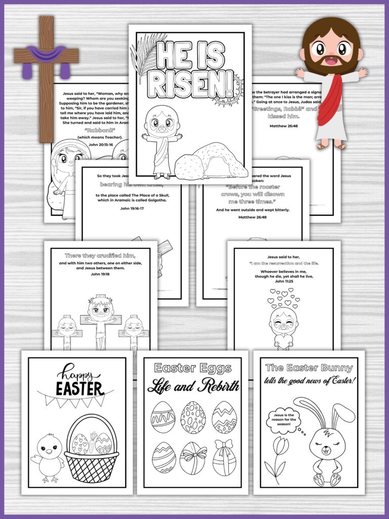 Free Christian Preschool Easter Printables