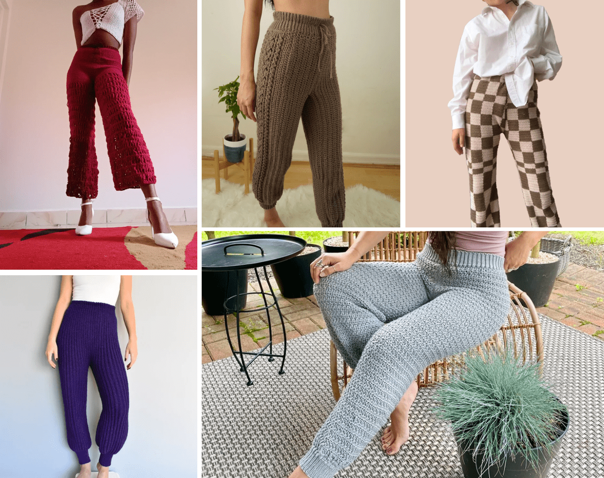Cozy Essentials Crochet Pants Edition Crochet 365 Knit Too
