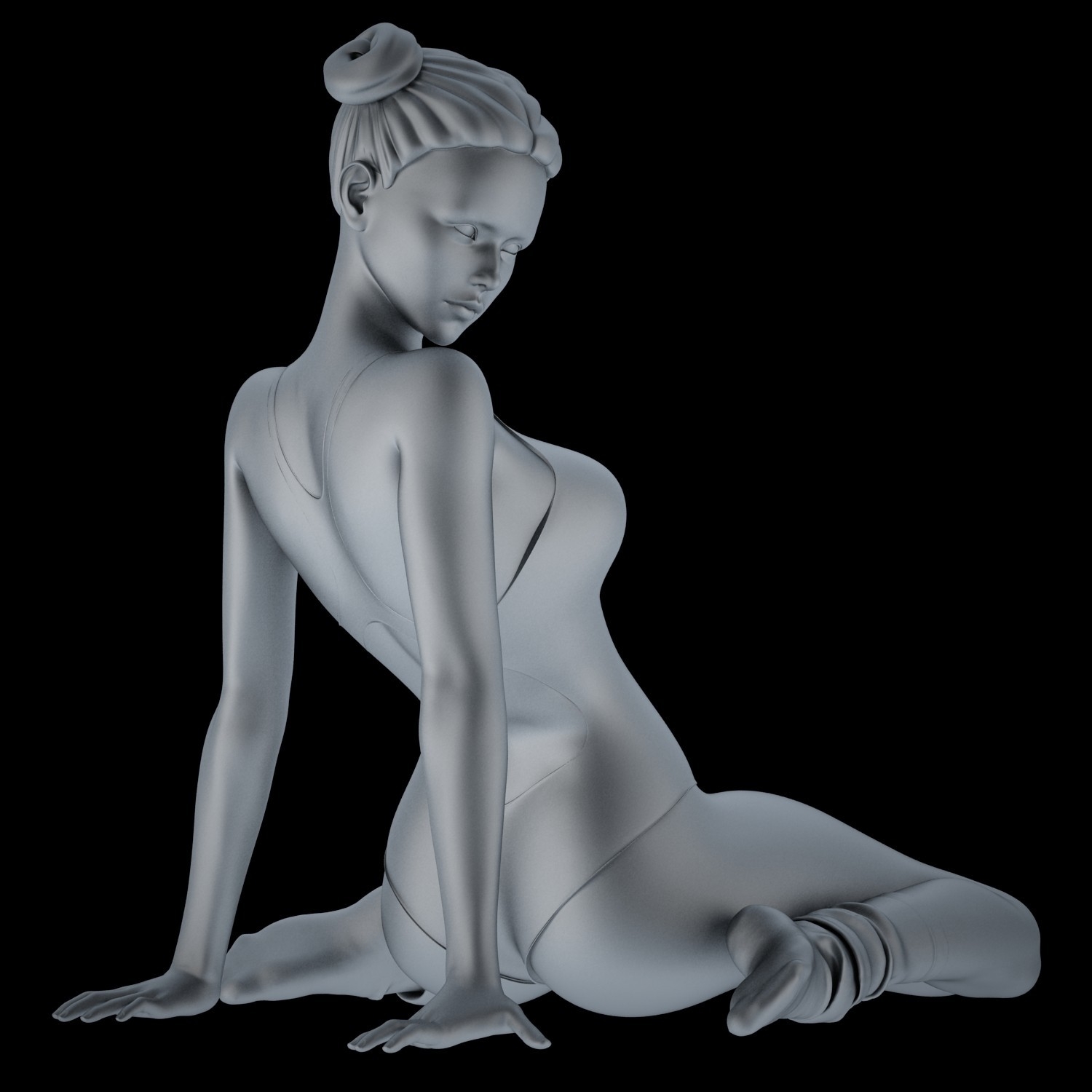  Cute Girl Free 3D File For Cults