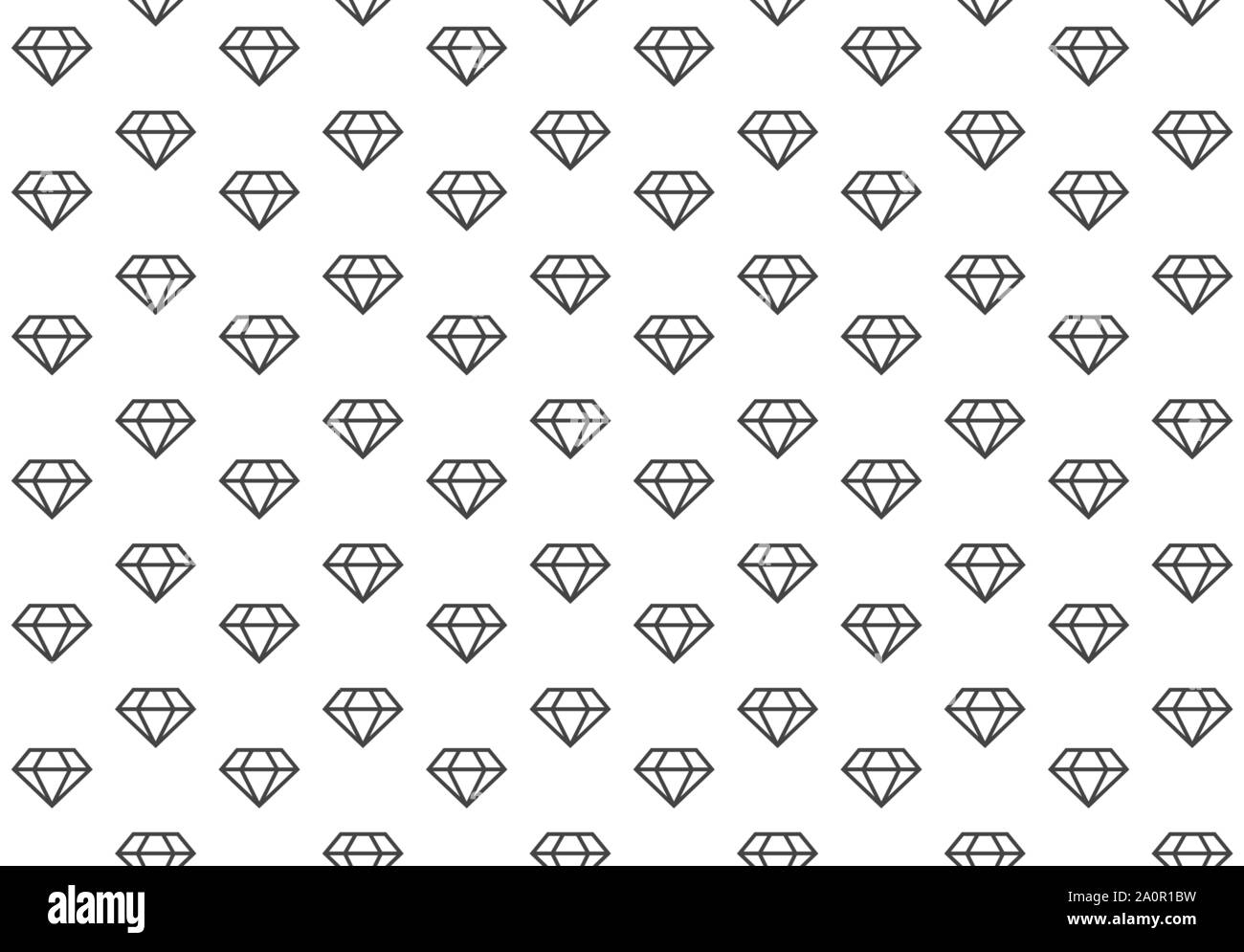 Diamond Background Seamless Texture Pattern For Textile Black And White Diamond Print Vector Illustration Stock Vector Image Art Alamy