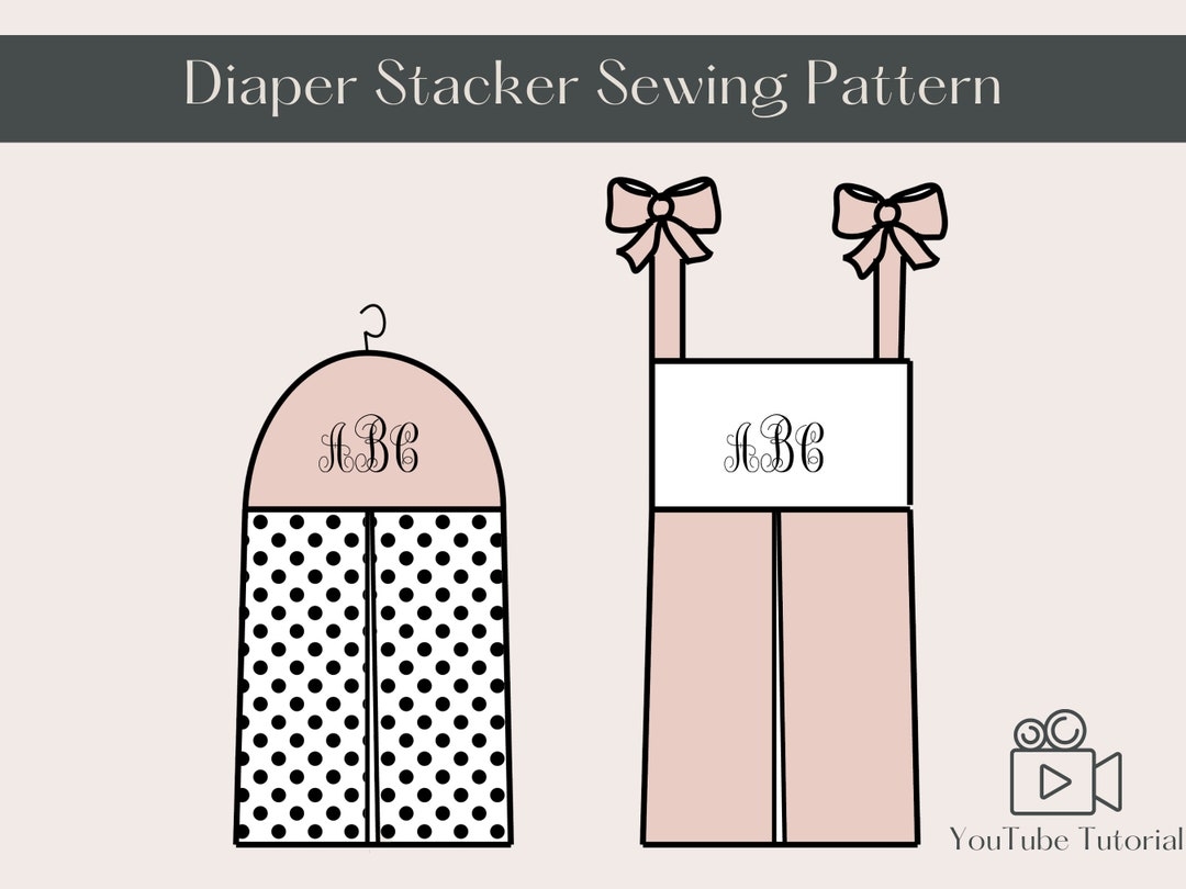 Free Printable Nappy Stacker Pattern