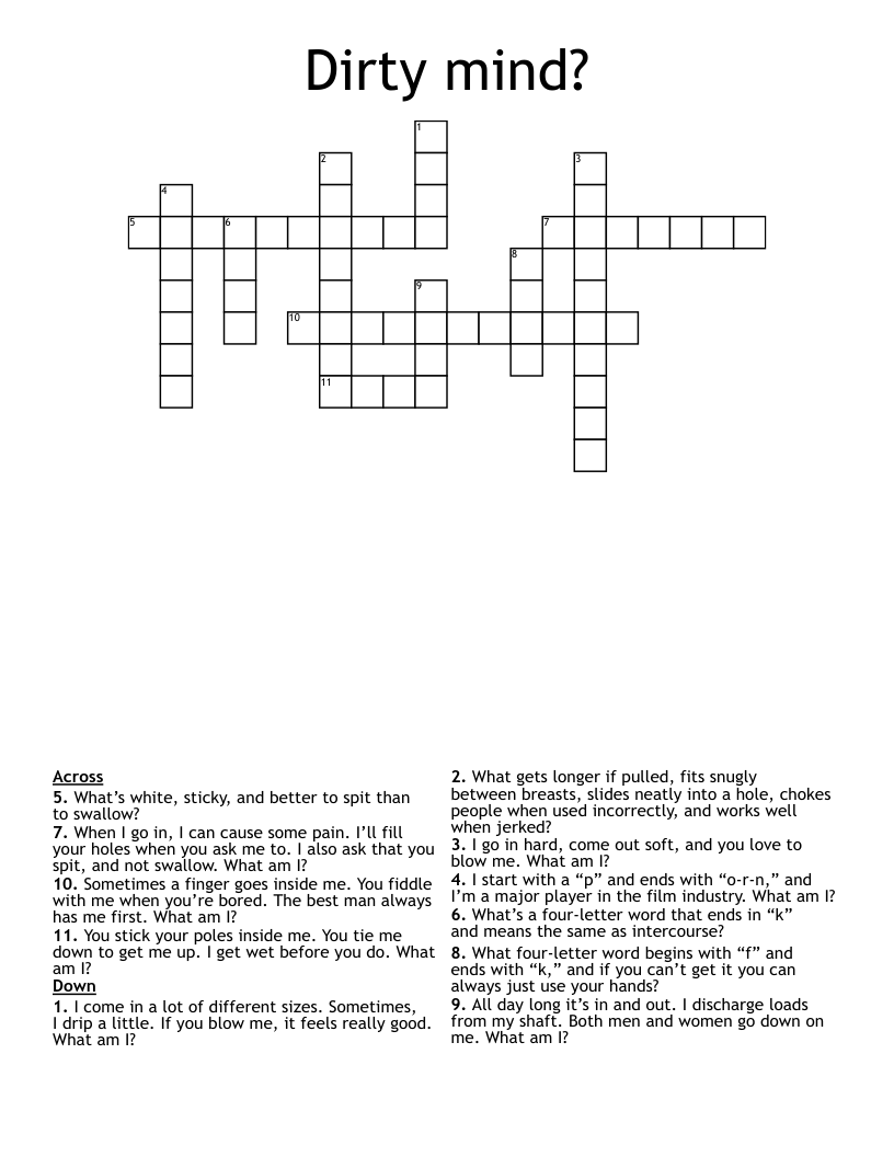 Printable Cryptic Crosswords Free