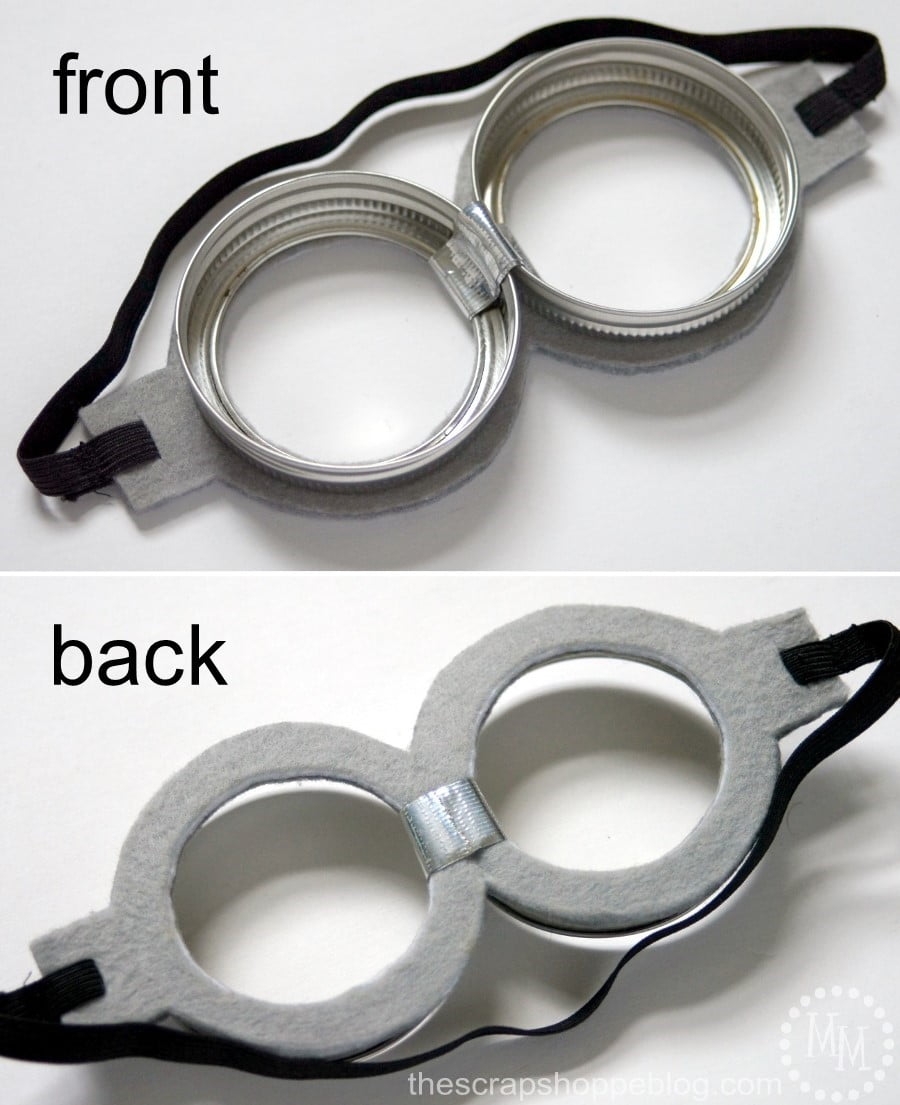 DIY Minion Goggles The Scrap Shoppe Halloween
