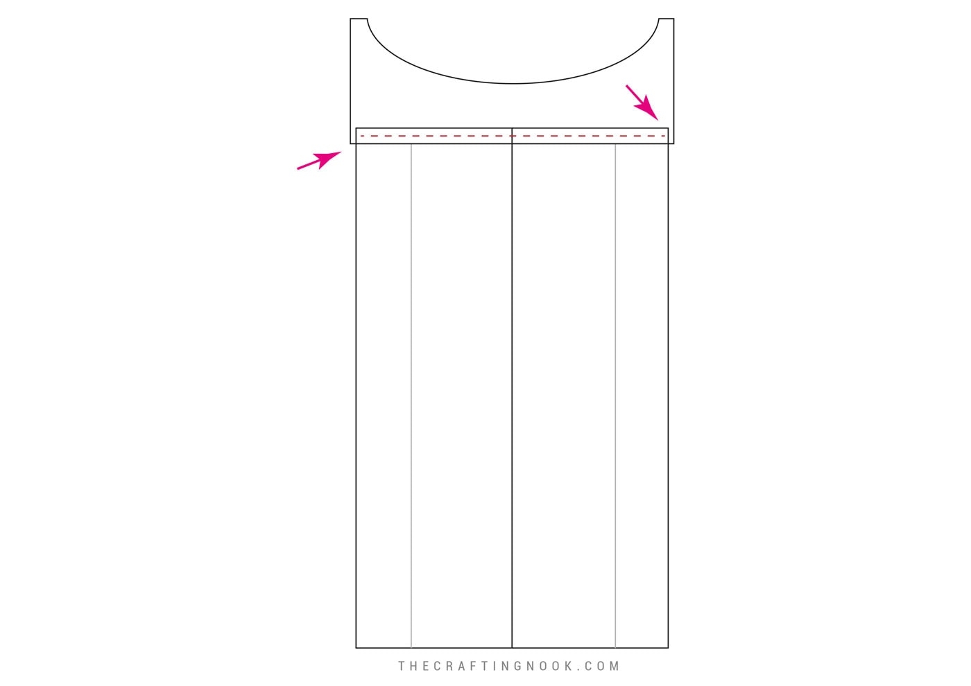 DIY Wall Hanging Diaper Stacker The Crafting Nook