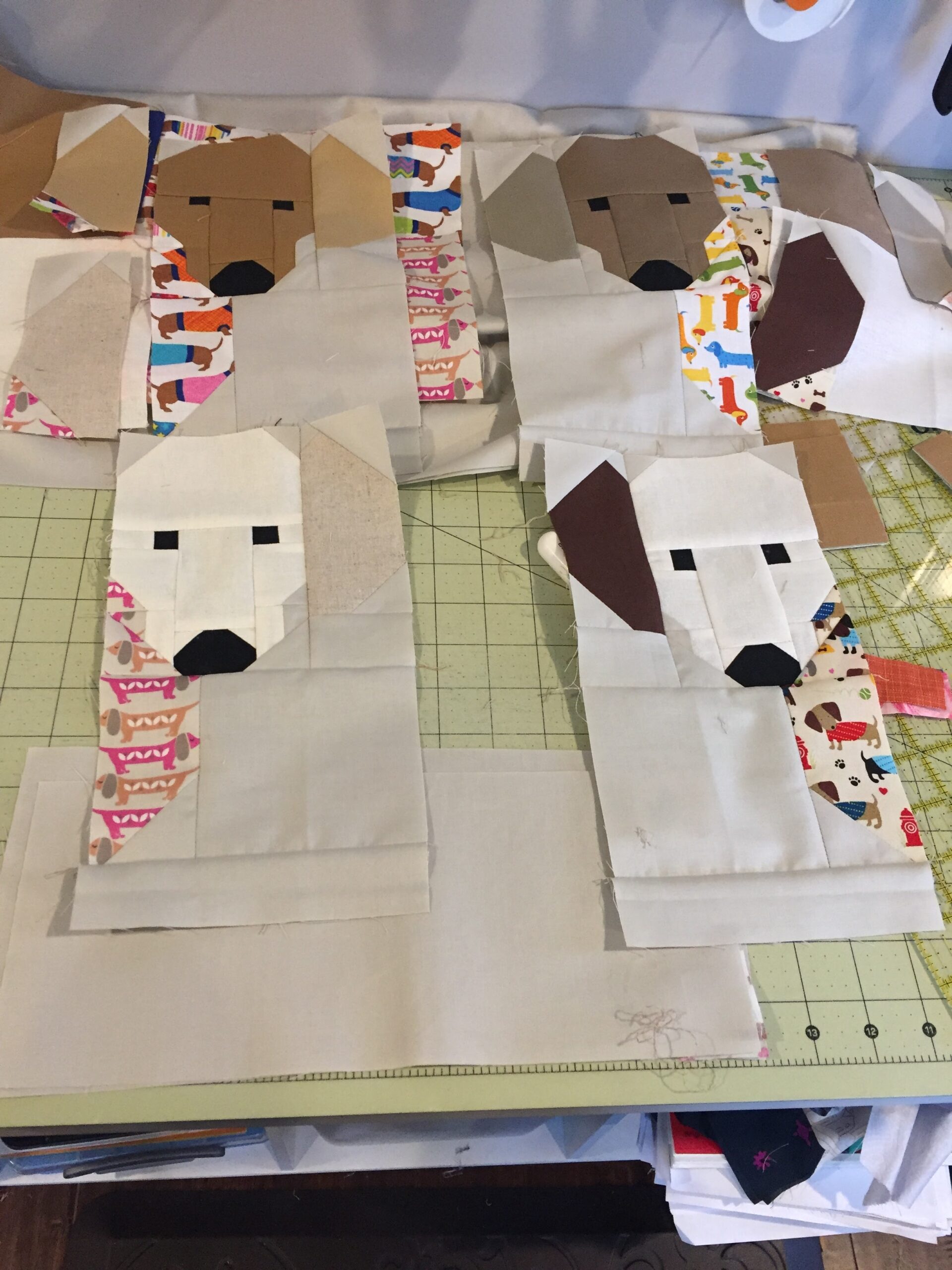 Free Printable Two Dachshund Quilt Patterns Free