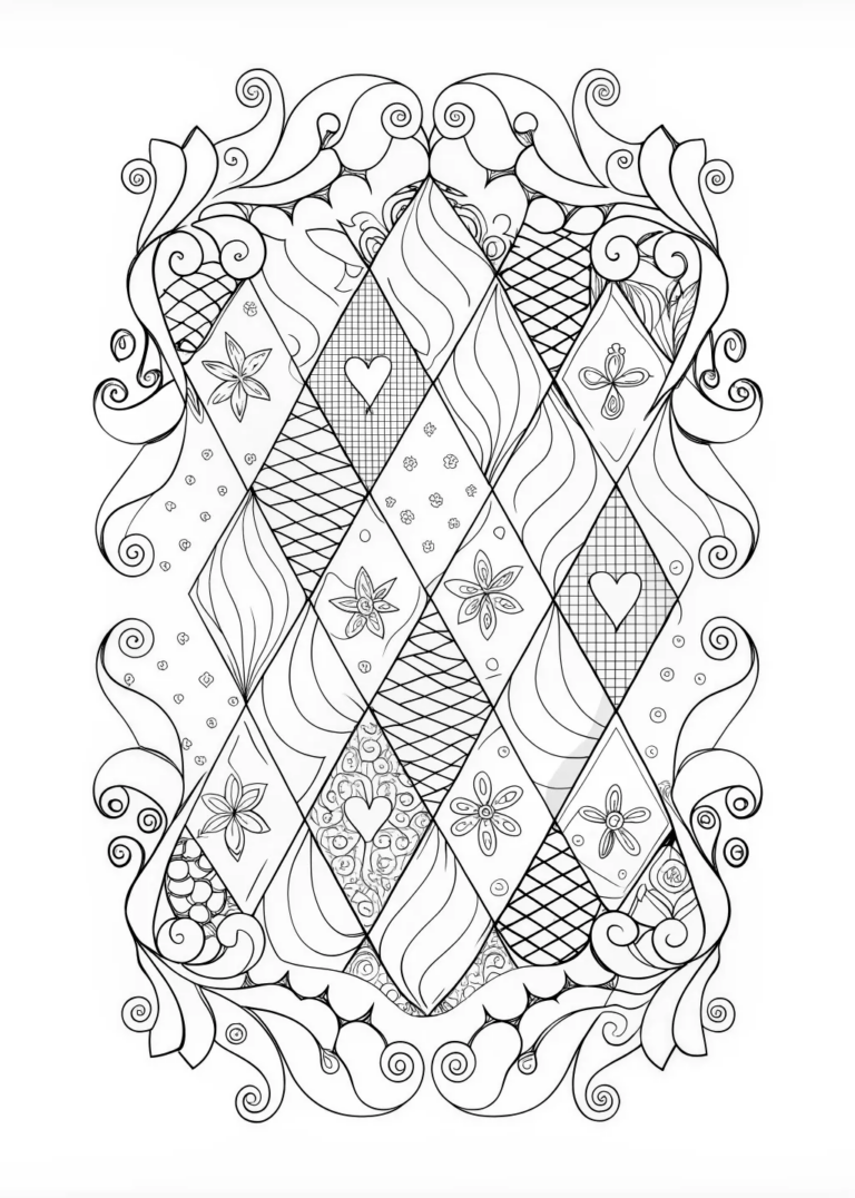 Amazing Pattern Printable Color Sheet