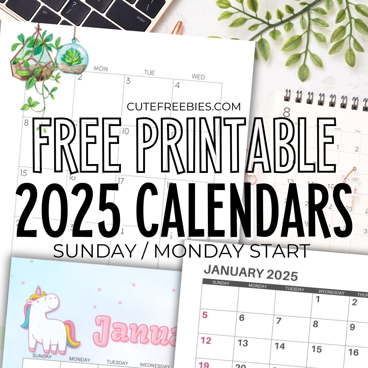 Printable Calendar Forms 2025