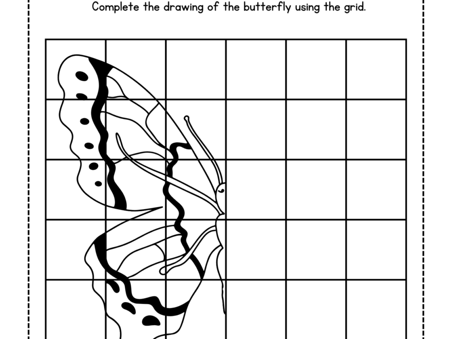 Drawing Symmetry Worksheet Education World