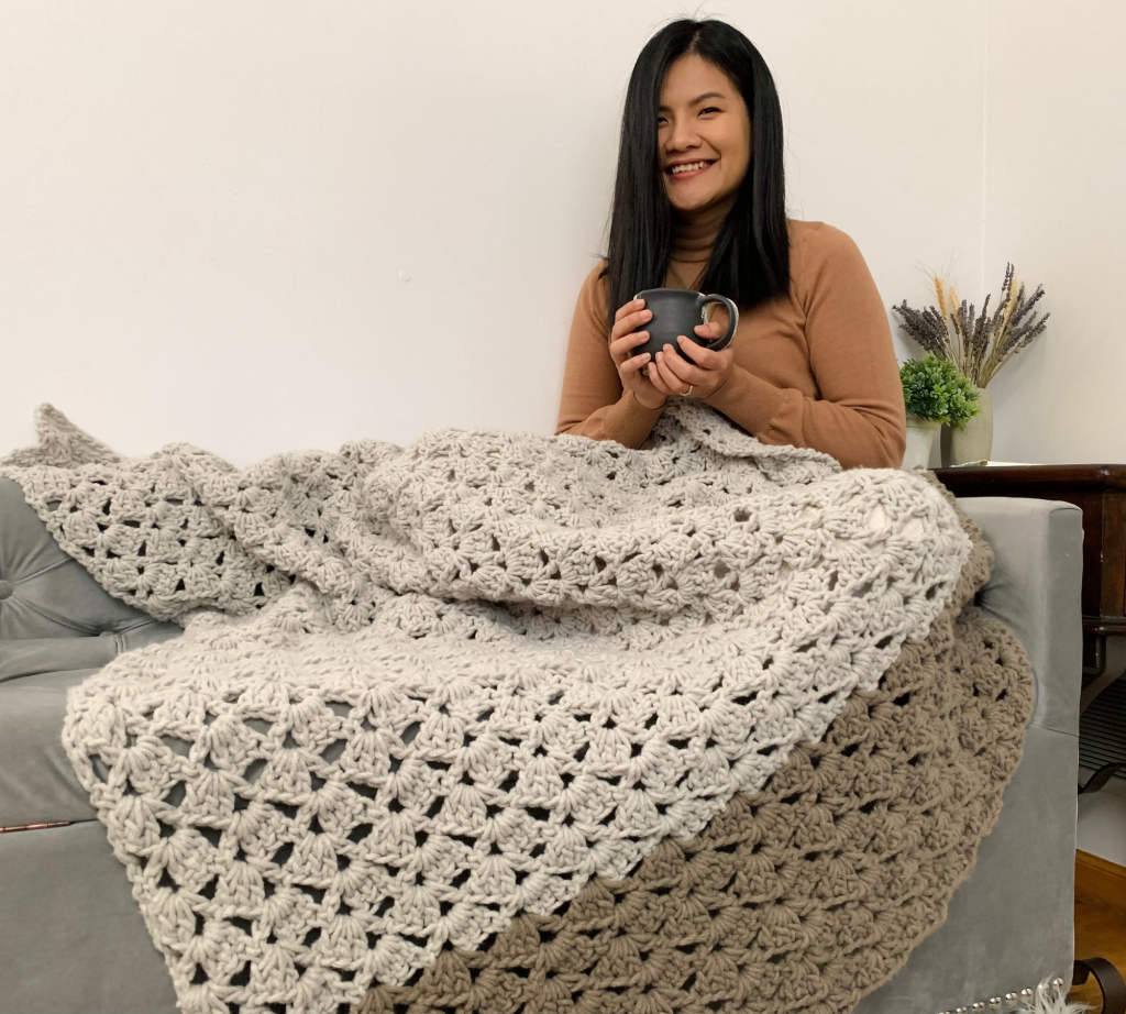 Drunken Granny Stitch Crochet Blanket Pattern KnitcroAddict