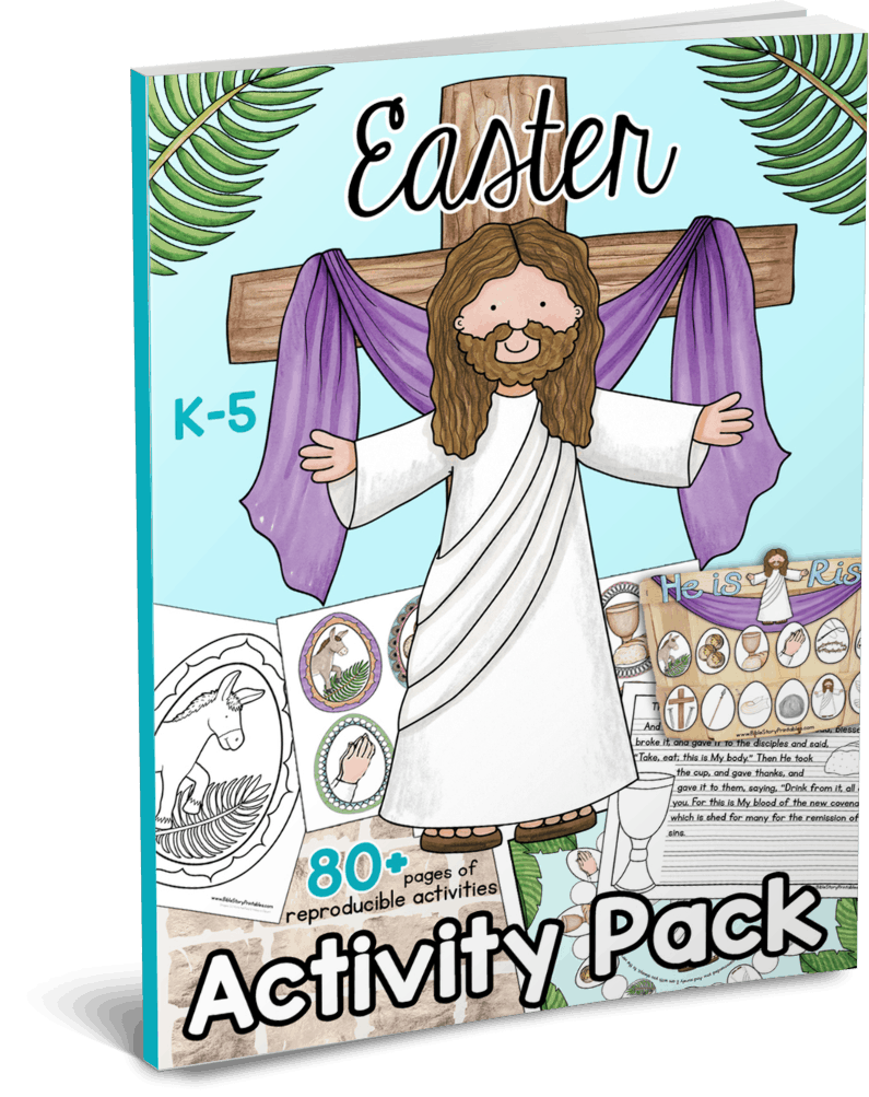Easter Bible Printables Christian Preschool Printables
