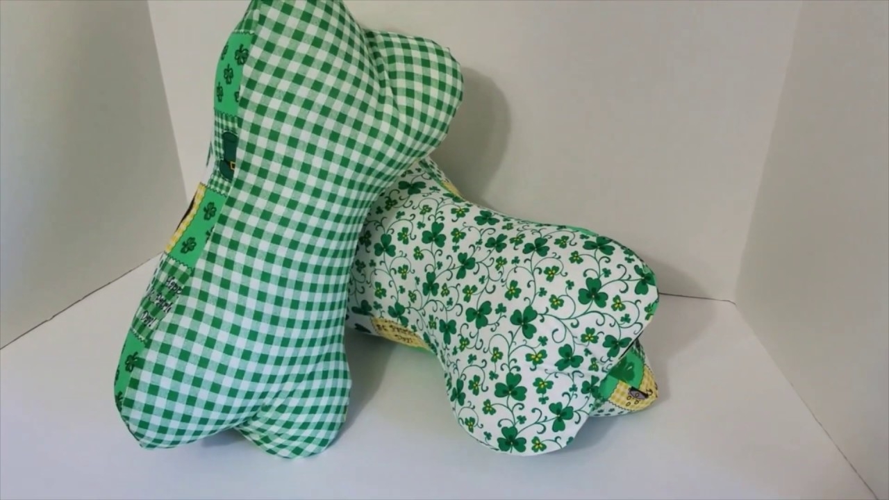 Dog Bone Neck Pillow Pattern Printable