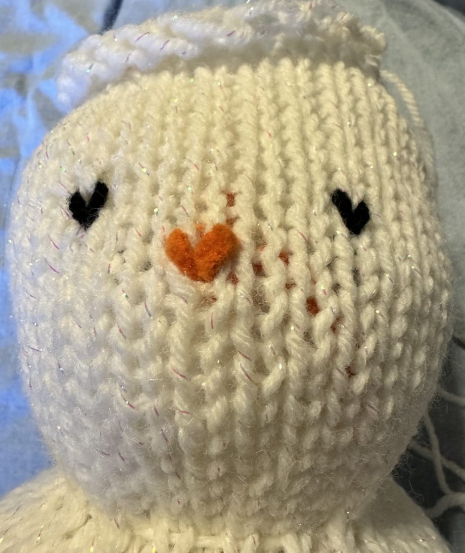 Easy Snowman Knitting Pattern Our Daily Craft