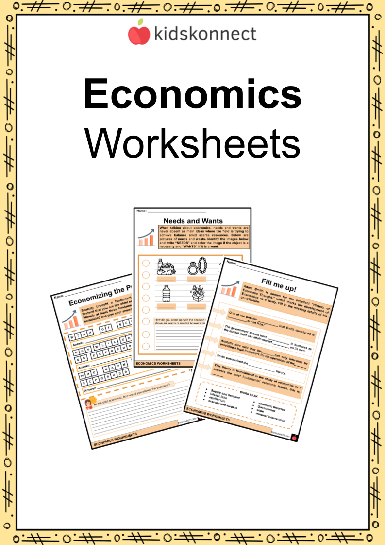 Economics Facts Worksheets For Kids What Is It How Does It Work 