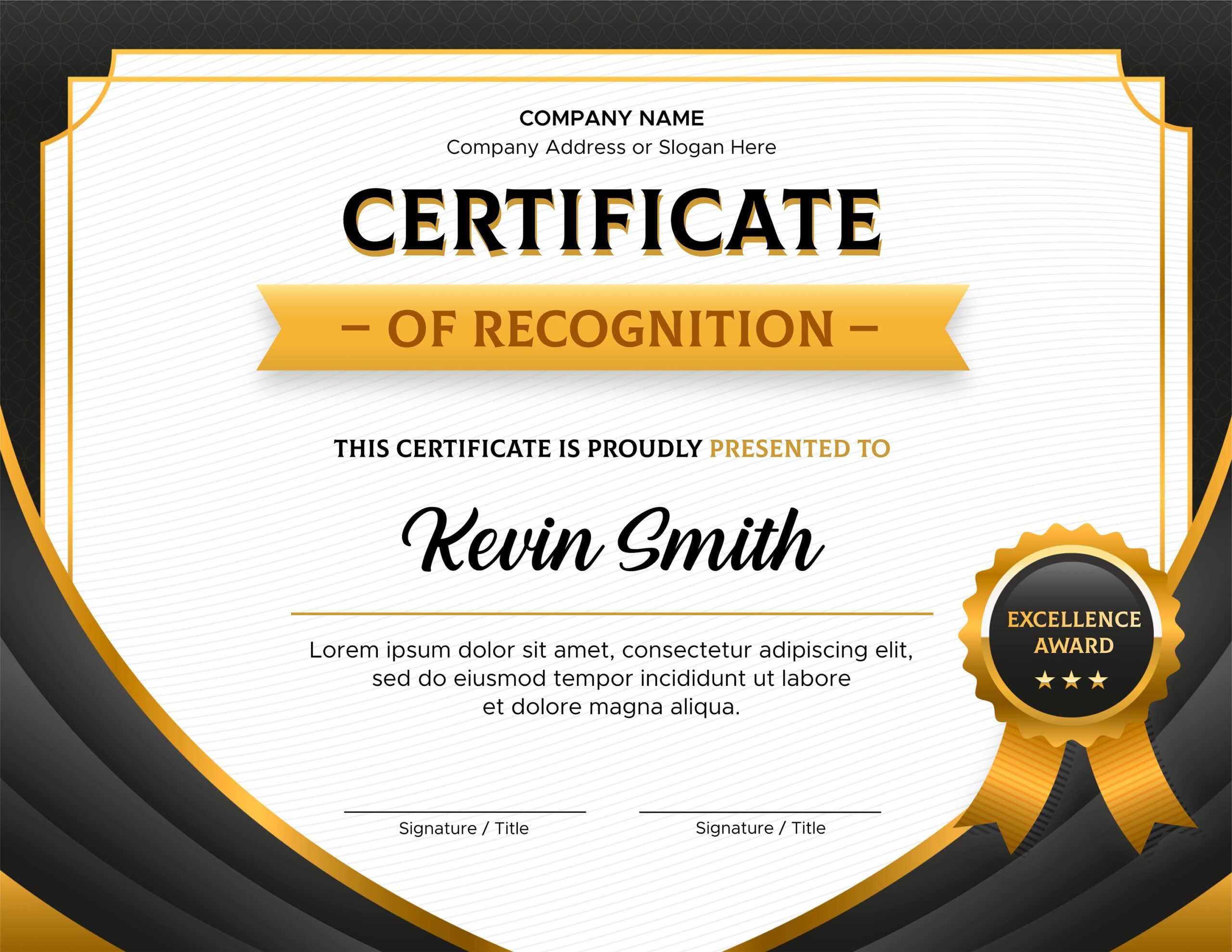 Editable Certificate Of Recognition Template Editable Printable Certificate Template Achievement Award Etsy Israel