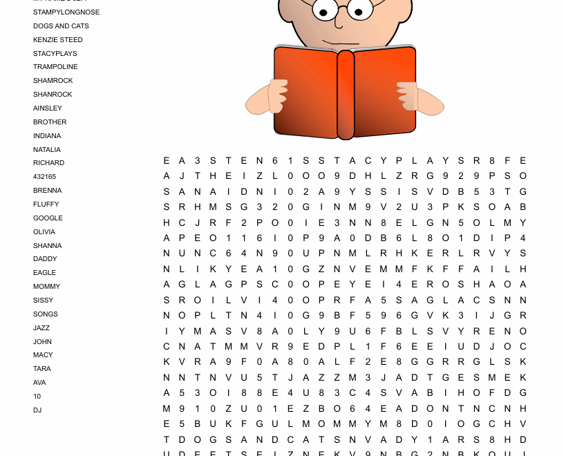 Extremely Hard Word Search WordMint