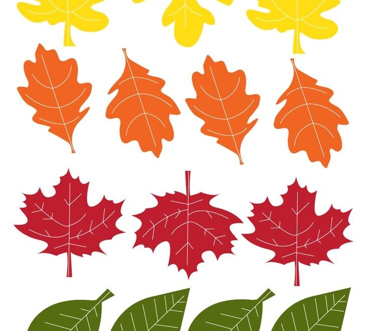 Fall Leaf Garland Kiki Company Worksheets Library