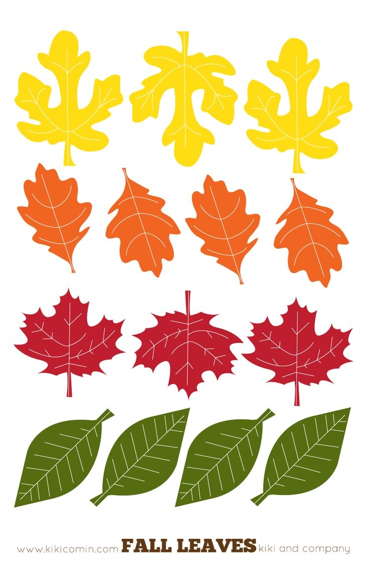 Fall Leaf Garland Kiki Company Worksheets Library