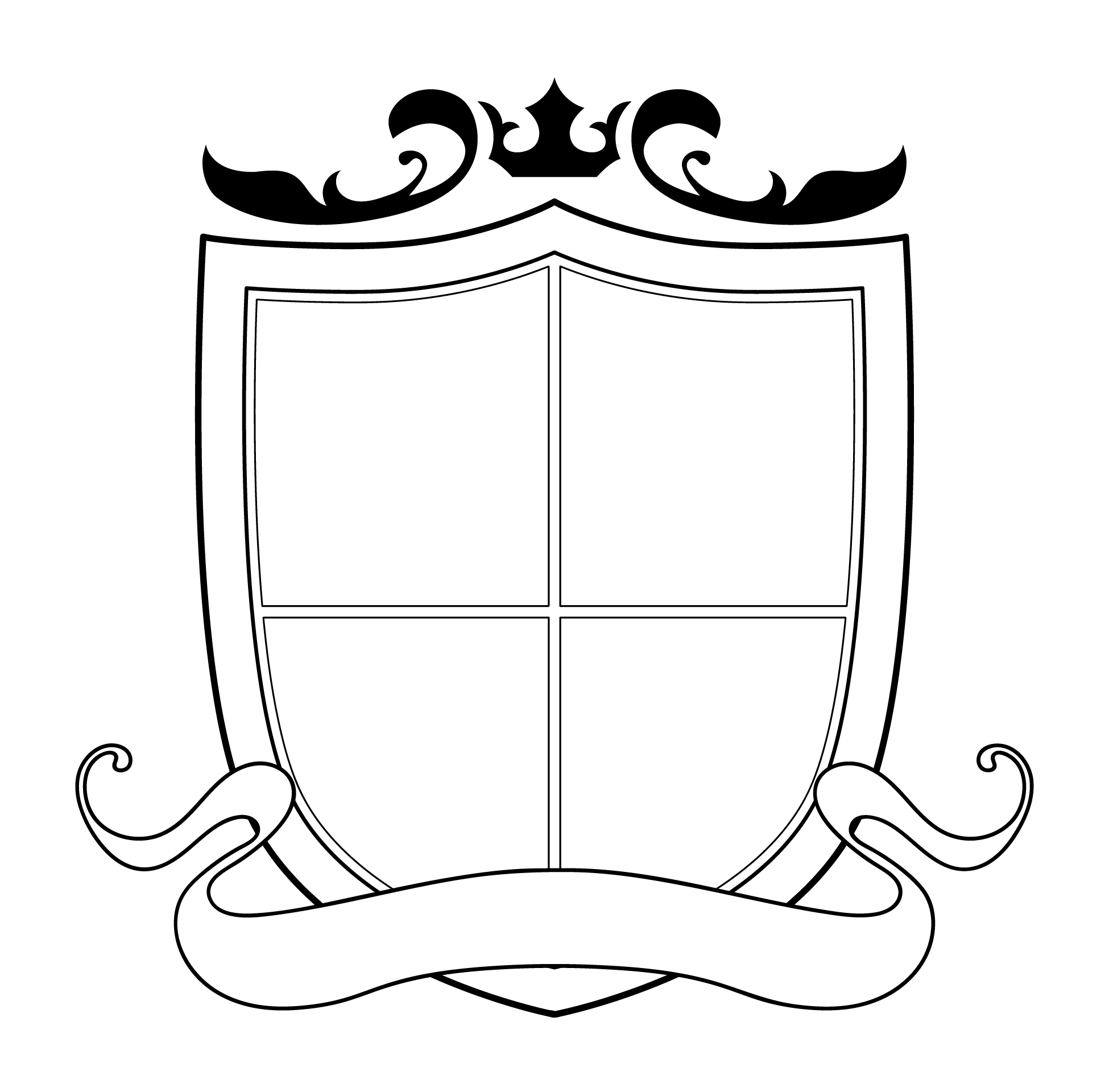 Family Insignia Template Family Crest Template Family Crest Crest