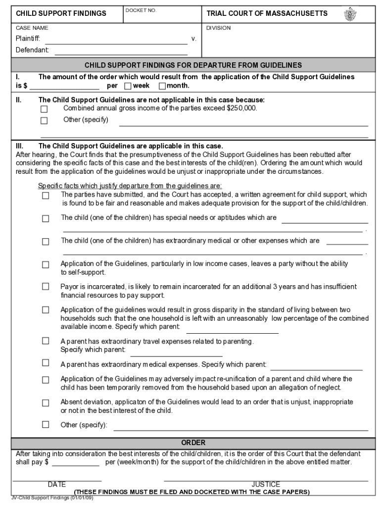Fillable Online Mass Gov Child Support Fax Email Print PdfFiller