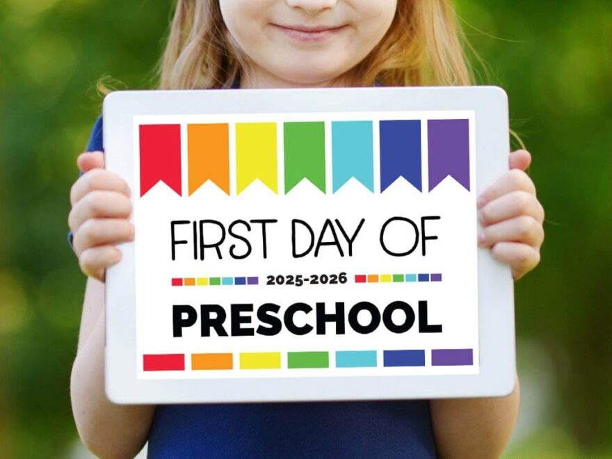 First Day Of School Signs 2025 2026 Free Printables For All Grades